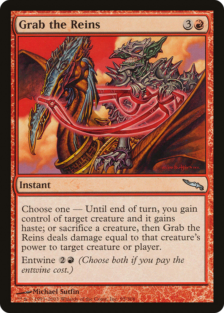 Prenez les rênes (MRD-095) - Mirrodin Foil 