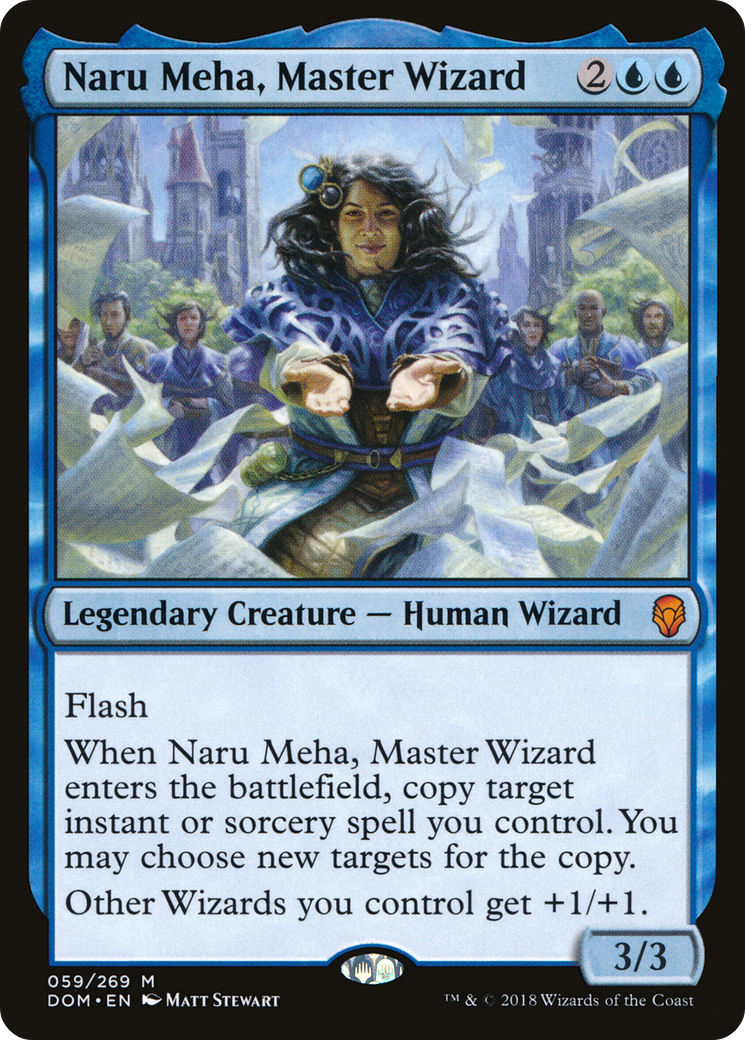 Naru Meha, maître sorcier (DOM-059) - Dominaria