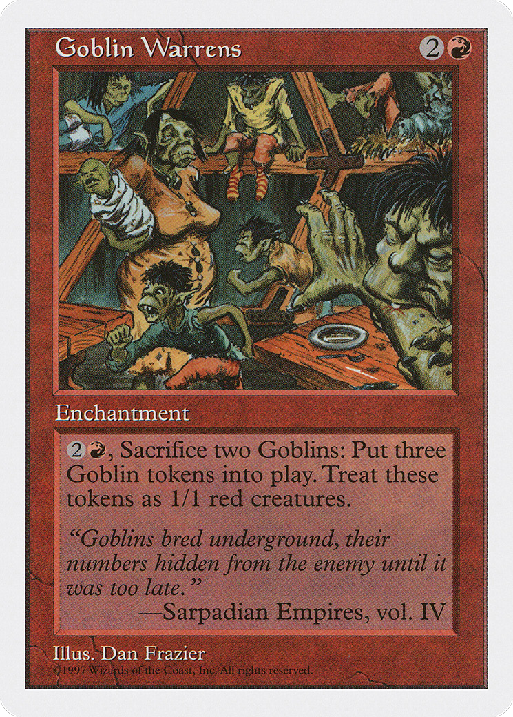 Goblin Warrens (5ED-) - Fifth Edition