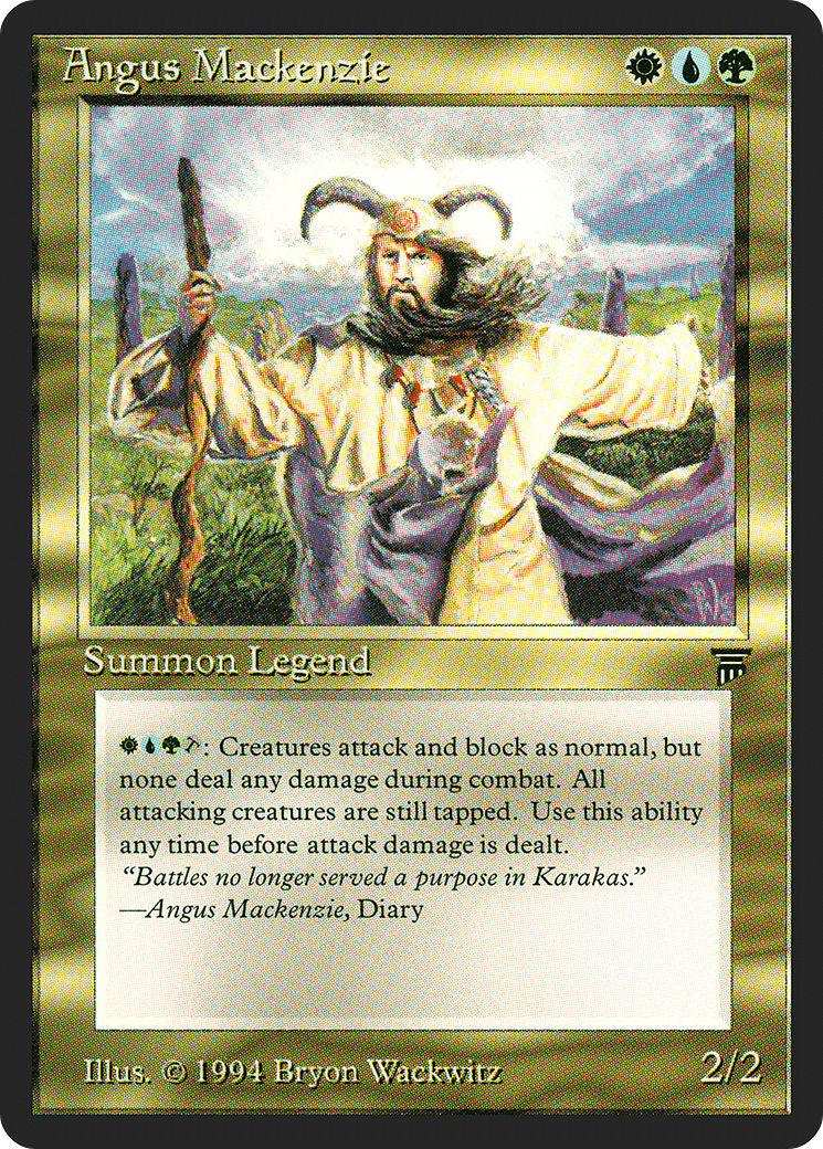 Angus Mackenzie (LEG-217) - Legends