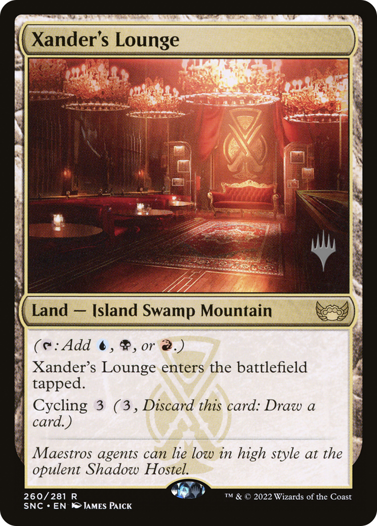 Xander's Lounge (PPSNC-260P) - Streets of New Capenna Promos