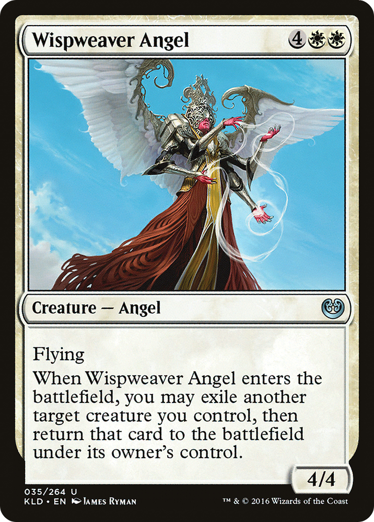 Ange Tisse-Femelle (KLD-035) - Feuille de Kaladesh