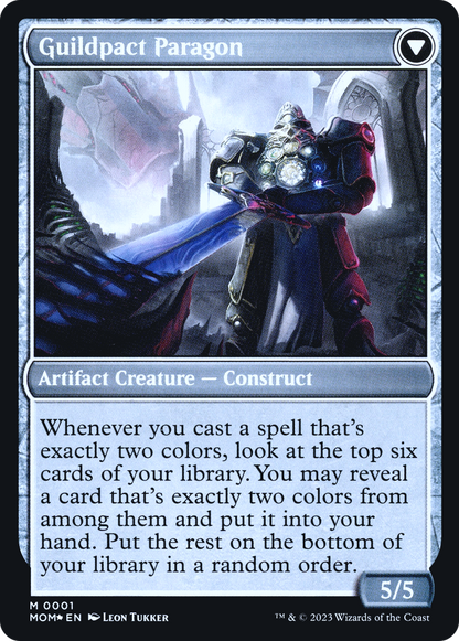 Invasion de Ravnica // Paragon du Pacte des Guildes (PMOM-01S) - Promotions de la Marche des Machines 