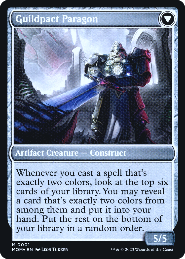 Invasion de Ravnica // Paragon du Pacte des Guildes (PMOM-01S) - Promotions de la Marche des Machines 