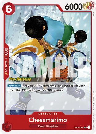 Chessmarimo (OP08-006) - Cartes de pré-version Two Legends 