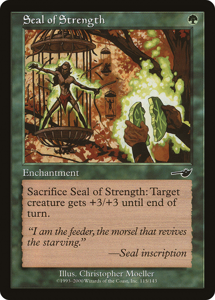 Sceau de force (NEM-115) - Nemesis Foil 