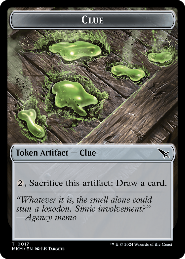 Clue (TMKM-017) - Murders at Karlov Manor Tokens Foil