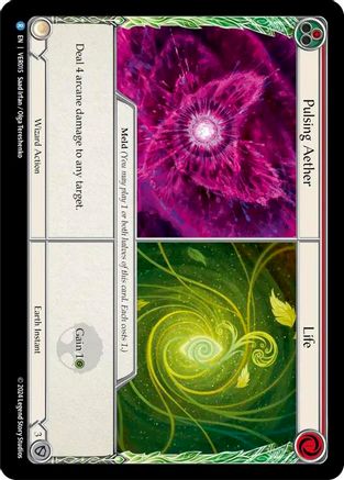 Pulsing Aether / Life (VER015) - Blitz Deck: Rosetta - Verdance