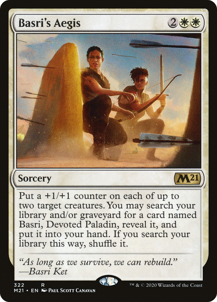 Égide de Basri (M21-322) - Édition de base 2021 