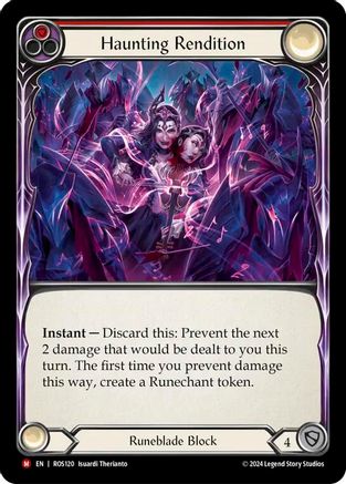 Haunting Rendition (ROS120) - Rosetta Rainbow Foil
