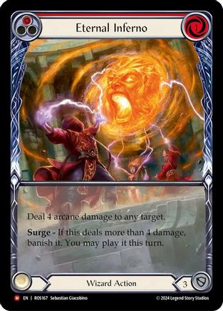 Eternal Inferno (Extended Art) (ROS167) - Rosetta Rainbow Foil