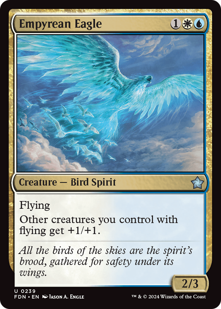 Empyrean Eagle (FDN-239) - Feuille de fondations 