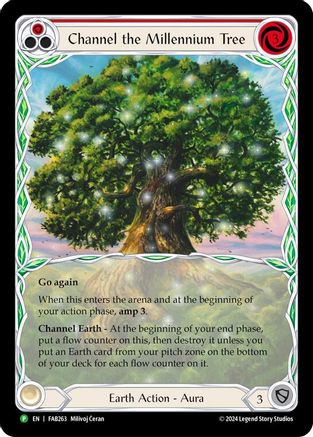 Canalisez l'Arbre du Millénaire (Extended Art) - FAB263 (FAB263) - Chair et Sang : Cartes promotionnelles à froid 