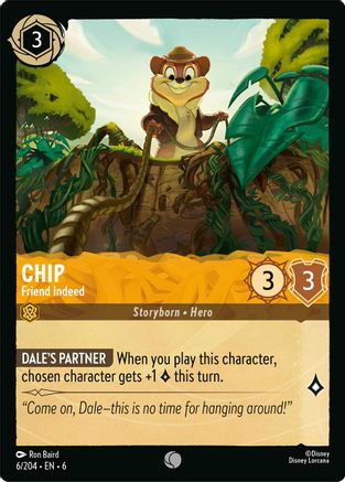 Chip - Friend Indeed (6/204) - Mer d'Azurite 