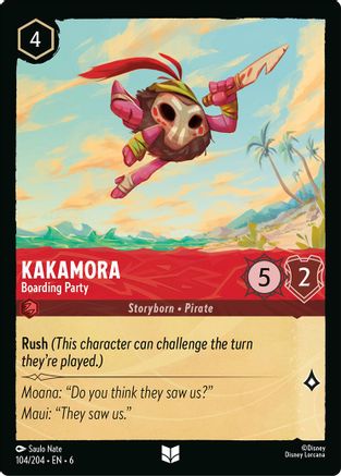 Kakamora - Equipe d'embarquement (104/204) - Mer d'Azurite 