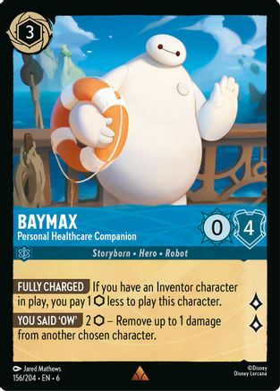 Baymax - Compagnon de santé personnel (156/204) - Feuille froide Azurite Sea 