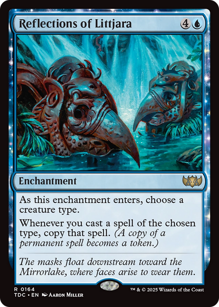 Réflexions de Littjara (TDC-164) - Commandant : Tarkir : Tempête de dragons 