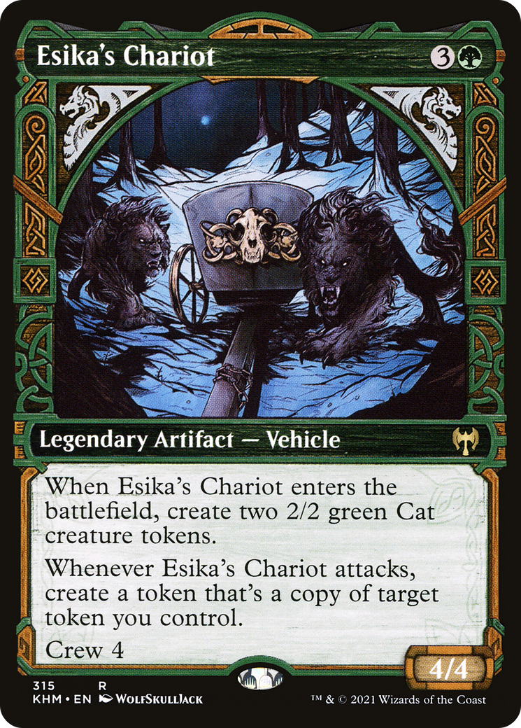Le Chariot d'Esika (KHM-315) - Kaldheim : (Vitrine) Foil 