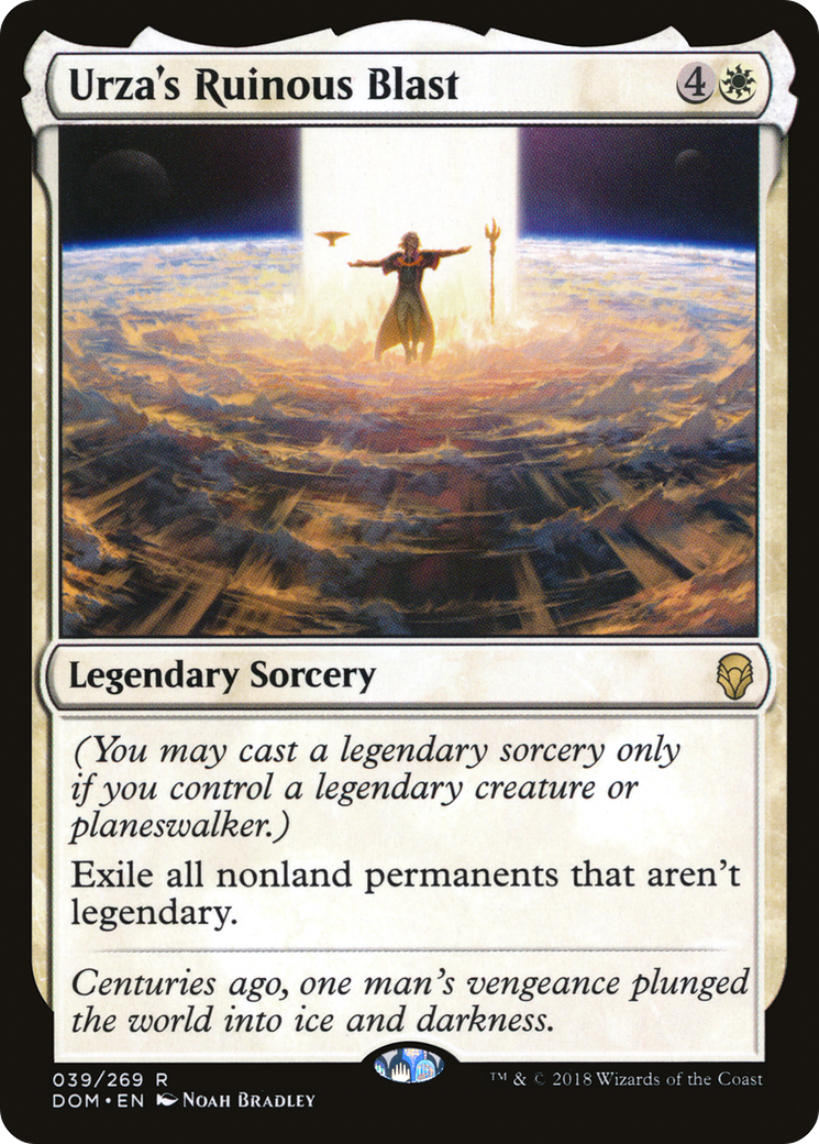 L'explosion ruineuse d'Urza (DOM-039) - Dominaria Foil 