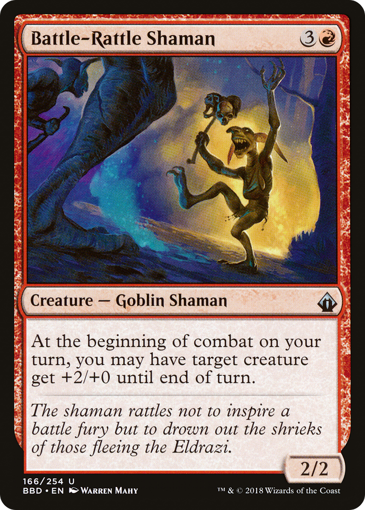 Battle-Rattle Shaman (BBD-166) - Battlebond Foil