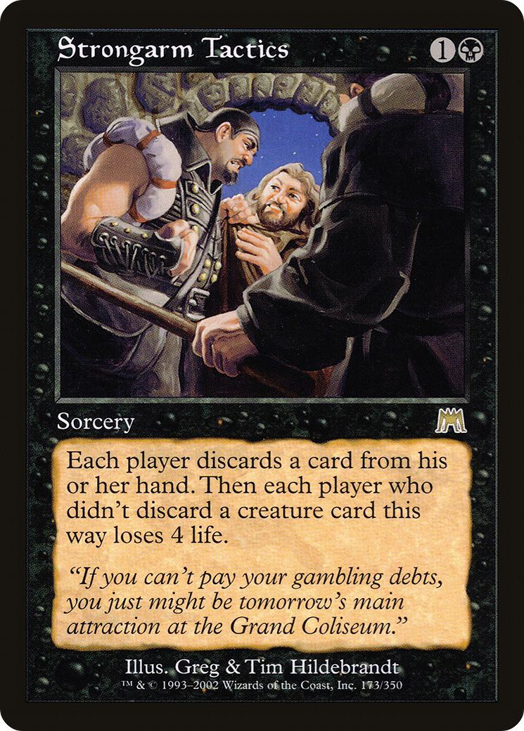 Strongarm Tactics (ONS-173) - Onslaught Foil 