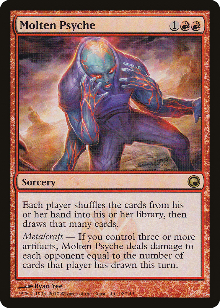 Molten Psyche (SOM-098) - Scars of Mirrodin Foil