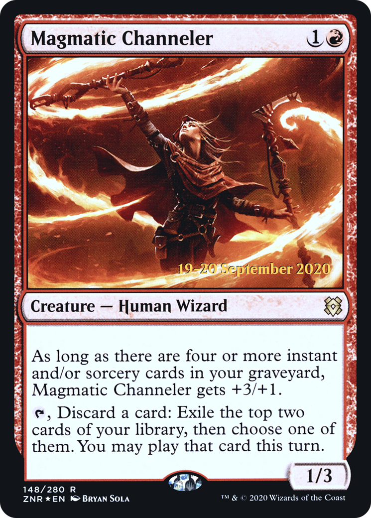 Canalisateur Magmatique (PRE-148S) - Foil Promos Zendikar Rising 