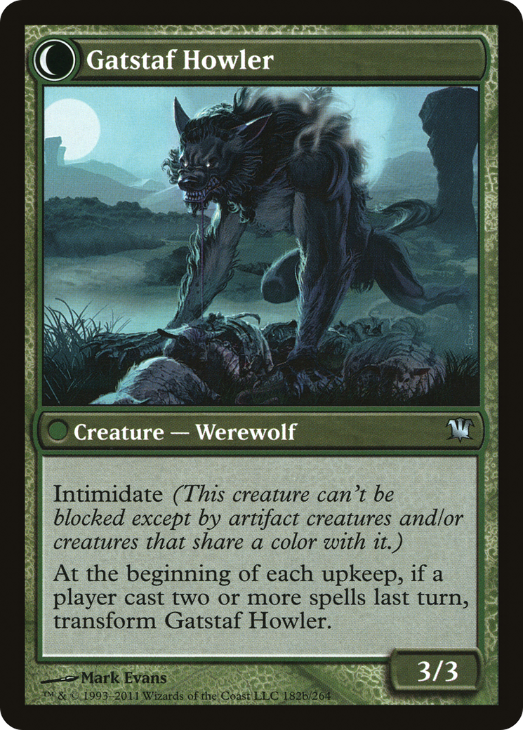 Gatstaf Shepherd // Gatstaf Howler (ISD-182) - Innistrad : (Transformation double face) 