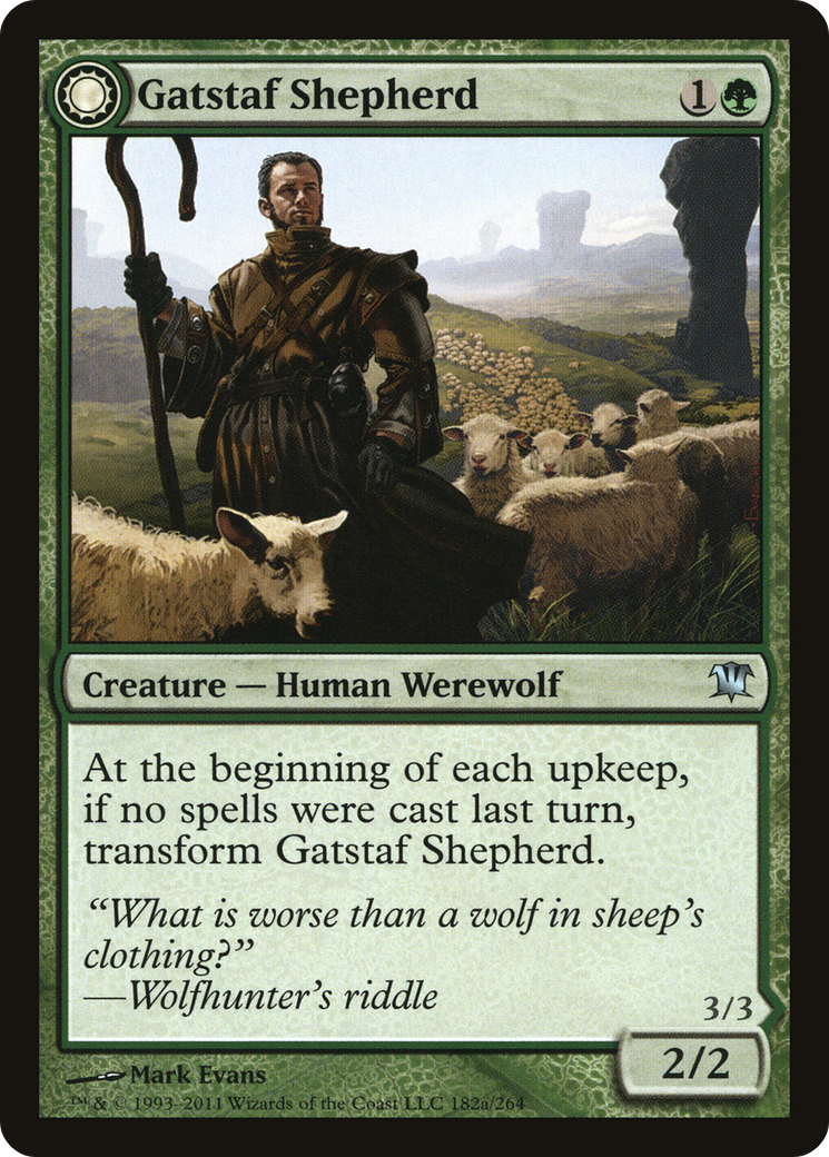 Gatstaf Shepherd // Gatstaf Howler (ISD-182) - Innistrad : (Transformation double face) 