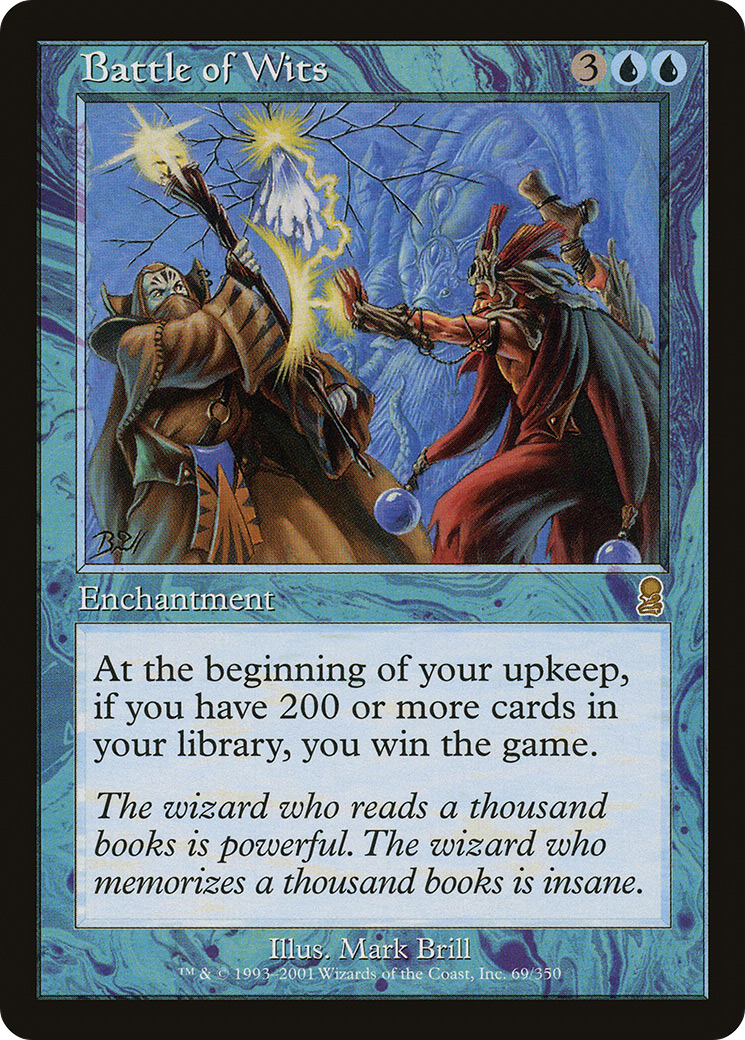 Bataille d'esprit (ODY-069) - Odyssey Foil 