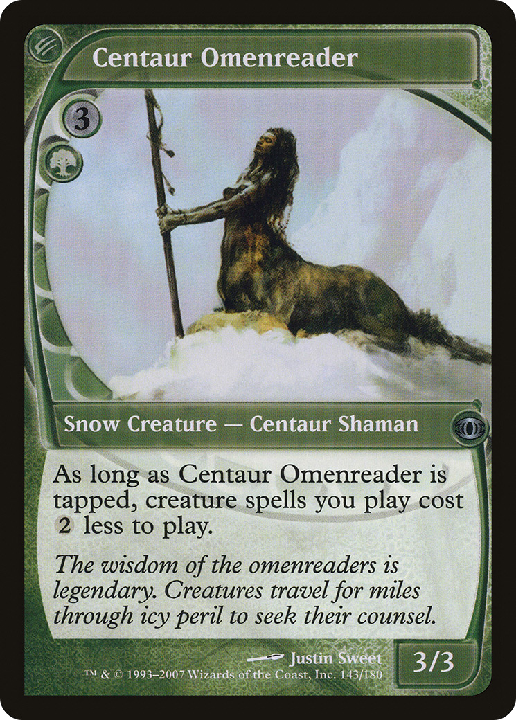 Centaur Omenreader (FUT-143) - Future Sight Foil