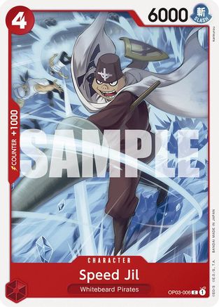 Speed ​​Jil (OP03-006) - Deck de démarrage 15 : Edward.Newgate ROUGE