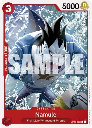 Namule (OP03-007) - Deck de démarrage 15 : Edward.Newgate ROUGE 