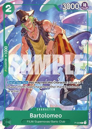 Bartolomeo (P-029) - Deck de démarrage 16 : Uta verte 