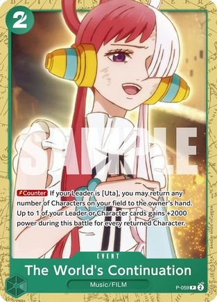 La Continuation du Monde (P-059) - Deck de démarrage 16 : Uta VERTE 