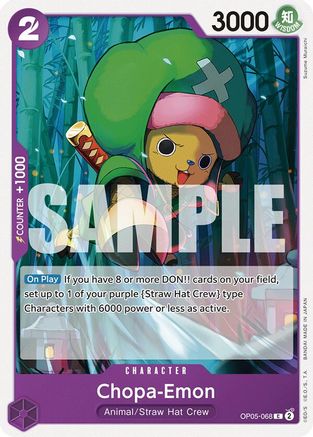 Chopa-Emon (OP05-068) - Deck de démarrage 18 : Monkey.D.Luffy VIOLET 