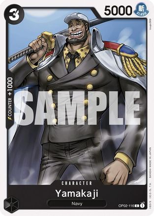 Yamakaji (OP02-116) - Deck de démarrage 19 : Fumeur NOIR