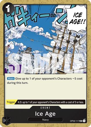 L'Âge de Glace (OP02-117) - Deck de démarrage 19 : Fumeur NOIR 