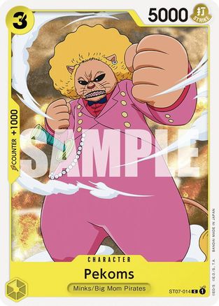 Pekoms (ST07-014) - Deck de démarrage 20 : Charlotte Katakuri JAUNE 