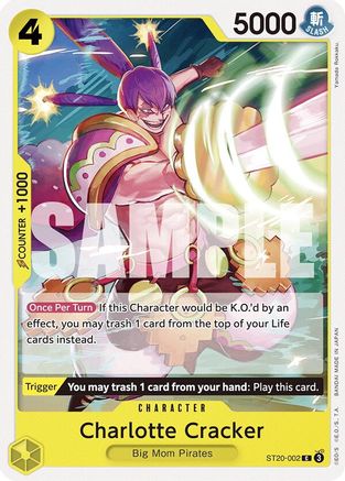 Charlotte Cracker (ST20-002) - Deck de démarrage 20 : Charlotte Katakuri JAUNE 