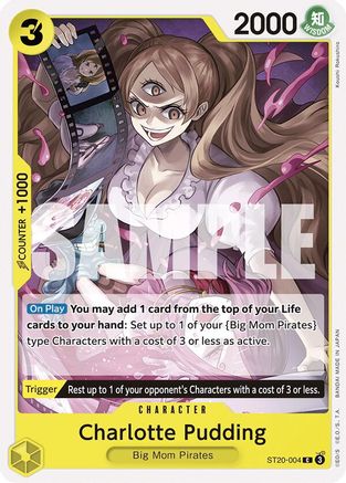 Charlotte Pudding (ST20-004) (ST20-004) - Deck de démarrage 20 : Charlotte Katakuri JAUNE 