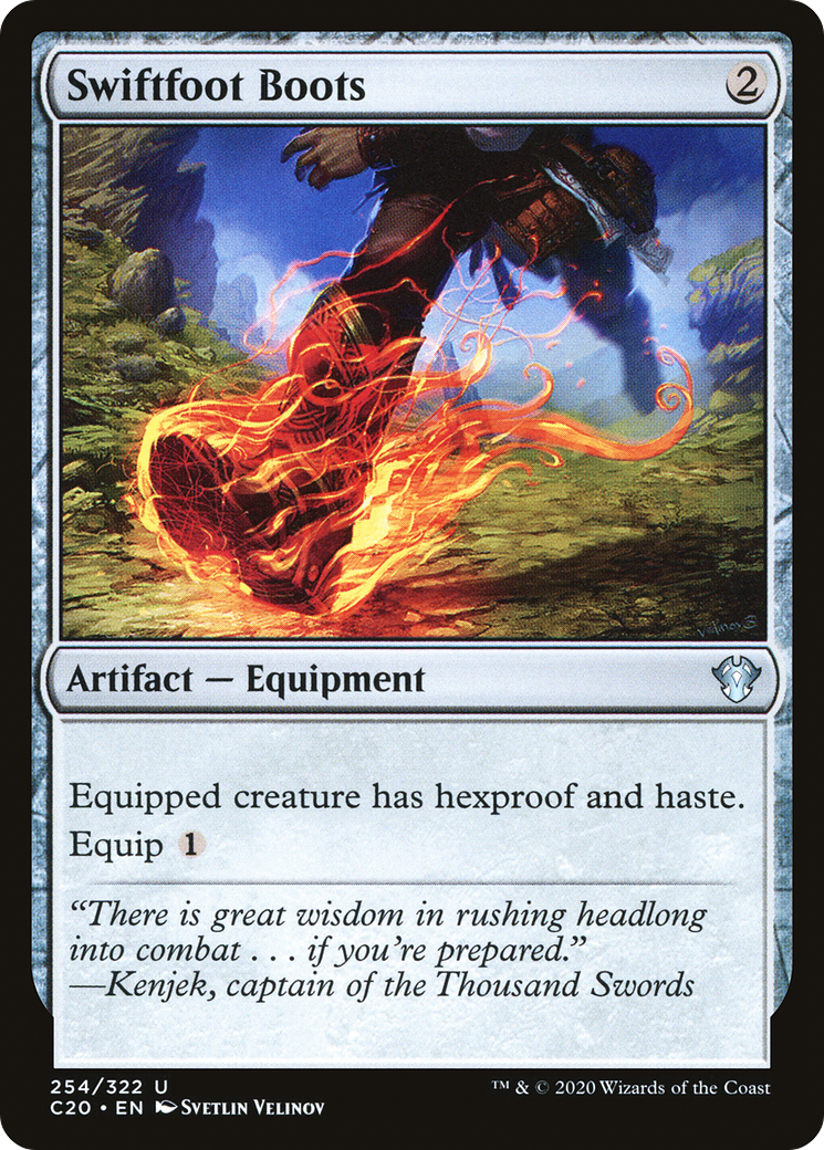 Bottes Swiftfoot (C20-254) - Commander 2020 