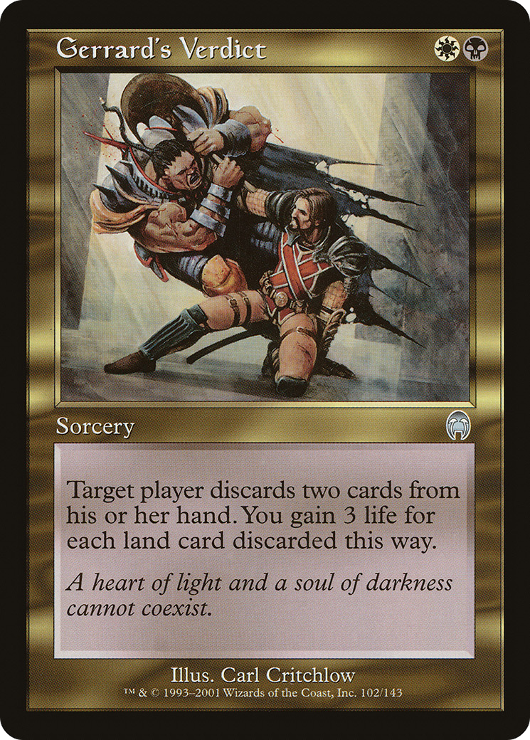 Verdict de Gerrard (APC-102) - Apocalypse Foil 