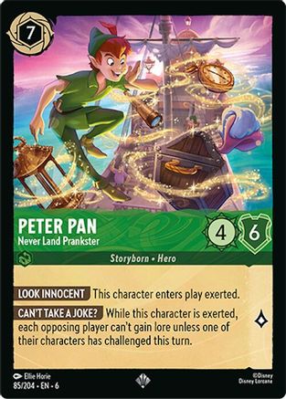 Peter Pan - Le Farceur du Pays Imaginaire (85/204) - Mer d'Azurite 