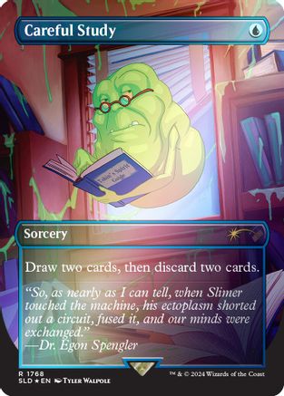 Careful Study (Rainbow Foil) (SLD-1768) - Secret Lair Drop Series Foil