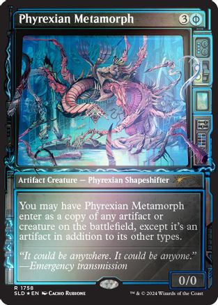 Phyrexian Metamorph (Rainbow Foil) (SLD-1758) - Secret Lair Drop Series Foil