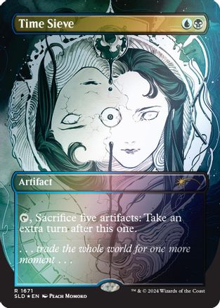 Time Sieve (Rainbow Foil) (SLD-1671) - Secret Lair Drop Series Foil