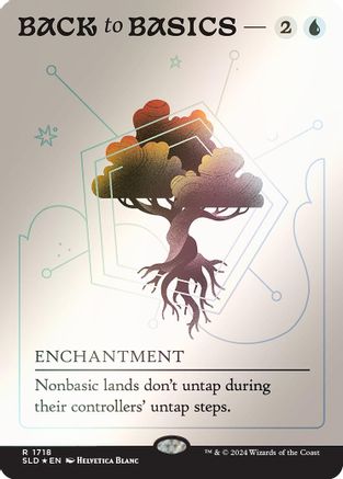 Back to Basics (Rainbow Foil) (SLD-1718) - Secret Lair Drop Series Foil