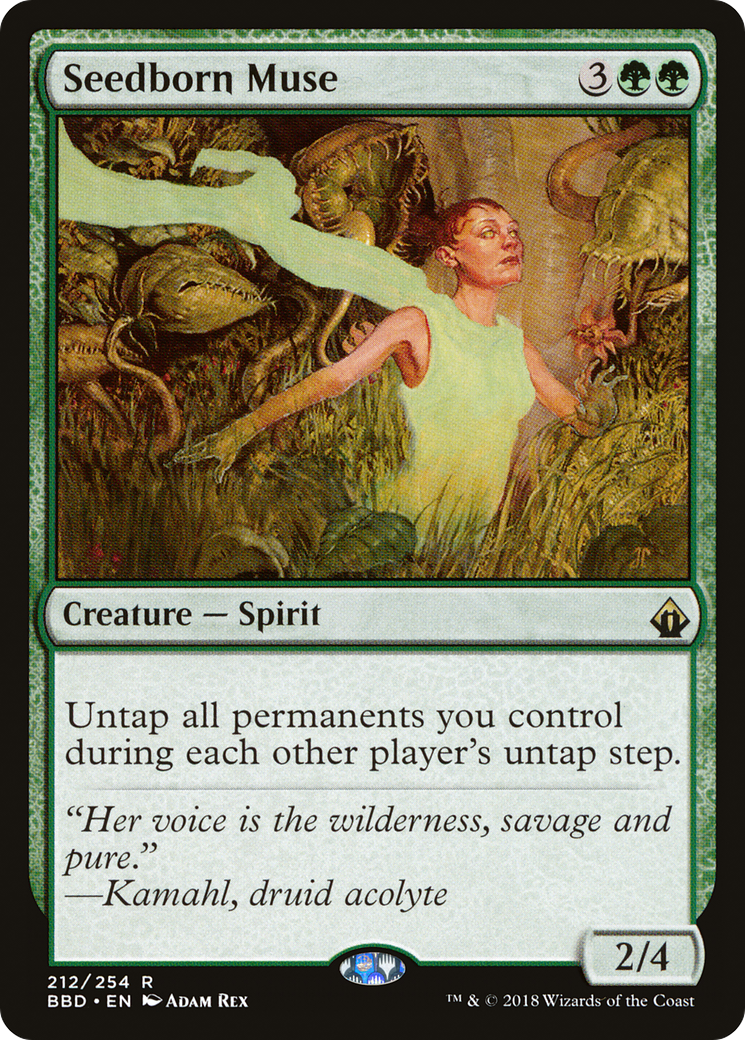 Seedborn Muse (BBD-212) - Battlebond Foil