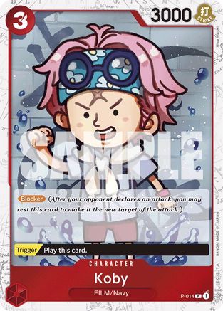 Koby (Jolly Roger Foil) (P-014) - Booster Premium - Le meilleur - Foil 